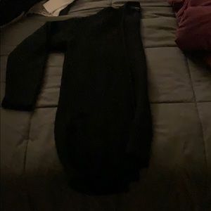 Black Knit Cardigan